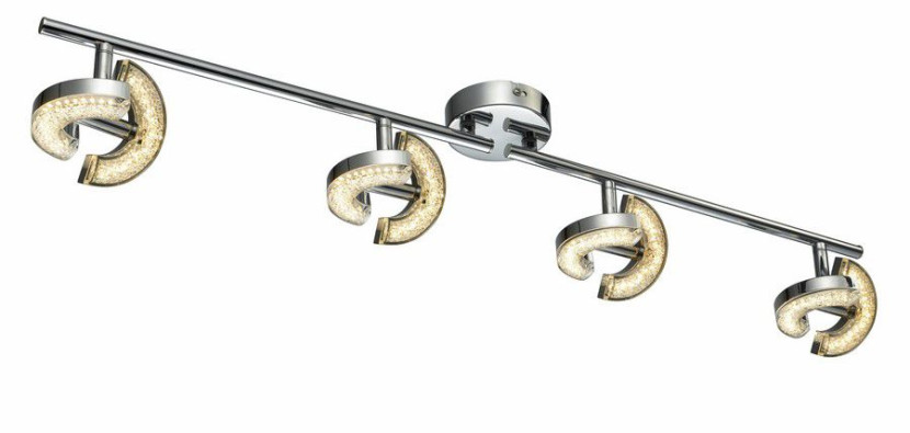Lampa sufitowa Semic nikiel LED 3W biały ciepły 1920lm IP20 Reality 1020199