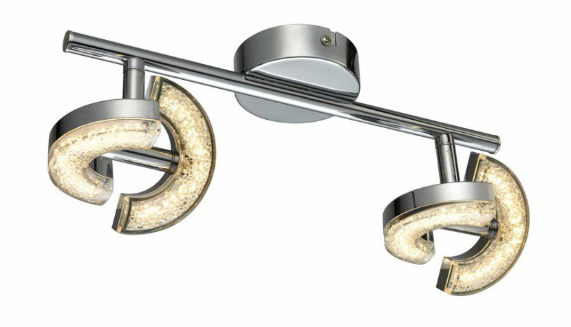 Lampa sufitowa Semic nikiel LED 3W biały ciepły 960lm IP20 Reality 1020357