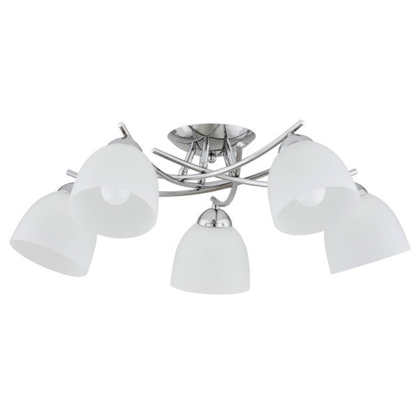 Lampa sufitowa SEVA chromowana 5xE27x15W wym:20,5x68x68cm IP20 Alfa 1021172