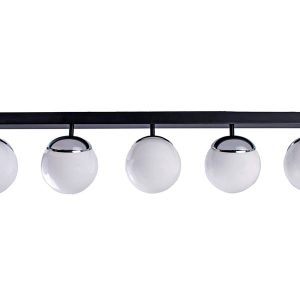 Lampa sufitowa Sfera 5-punktowa metalowa czarna 96210 Lampa sufitowa Sfera 5-punktowa metalowa czarna 96210