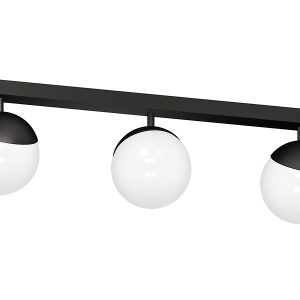 Lampa sufitowa Sfera Black 3-punktowa metalowa czarna 96215 Lampa sufitowa Sfera Black 3-punktowa metalowa czarna 96215
