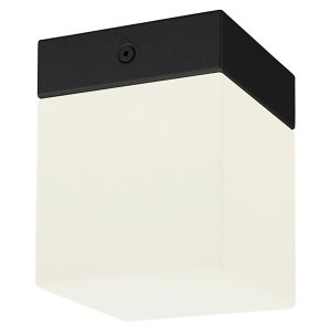 Lampa sufitowa Sis szklana biało-czarna 50730 Lampa sufitowa Sis szklana biało-czarna 50730