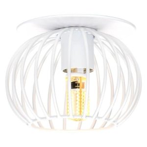 Lampa sufitowa SK metalowa biała 187164 Lampa sufitowa SK metalowa biała 187164