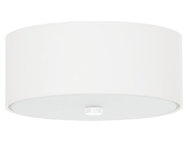 Lampa sufitowa Skala 3-punktowa tkaninowa biała 71533