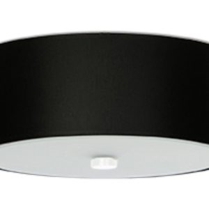 Lampa sufitowa Skala 3-punktowa tkaninowa czarna 71534 Lampa sufitowa Skala 3-punktowa tkaninowa czarna 71534