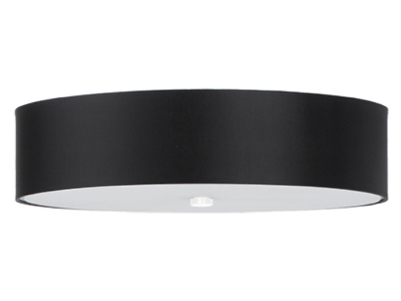 Lampa sufitowa Skala 5-punktowa tkaninowa czarna 71536