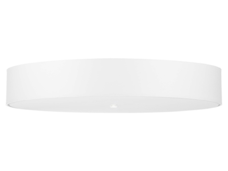 Lampa sufitowa Skala 6-punktowa tkaninowa biała 71695