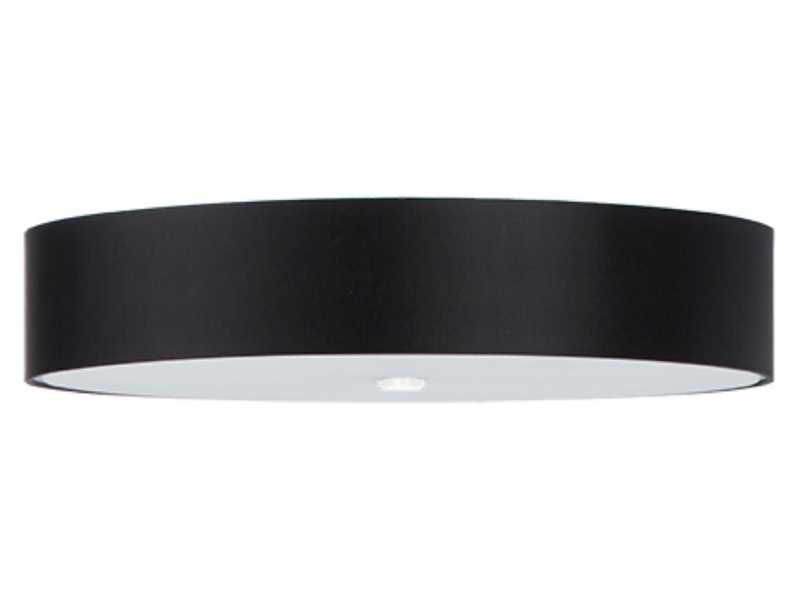 Lampa sufitowa Skala 6-punktowa tkaninowa czarna 71694