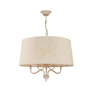 Lampa sufitowa SOFIA ecru-złota 3xE27x15W IP20 Jupiter 1004486