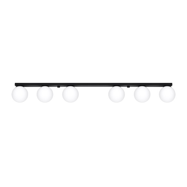 Lampa sufitowa SOLEDA biało-czarna 6xG9x12W wym:14x120x12cm IP20 Pure Lume 1020264