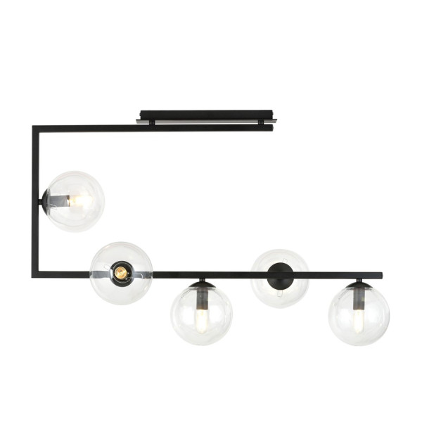 Lampa Sufitowa Soma 5 Bl Transparent 767315