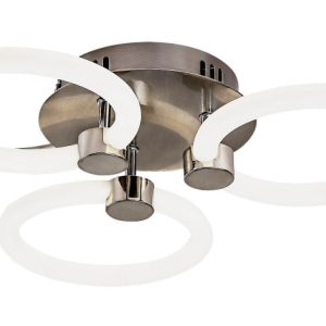 Lampa sufitowa Sotiris z pilotem chrom satyna LED 21W 2300lm IP20 Rabalux 964438 Lampa sufitowa Sotiris z pilotem chrom satyna LED 21W 2300lm IP20 Rabalux 964438