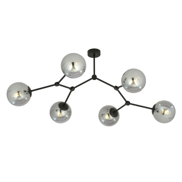 Lampa Sufitowa Space 6 Black/Grafit 767293