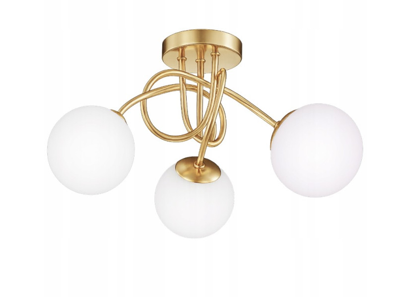 Lampa sufitowa Sphere 3xE27 złota 974254