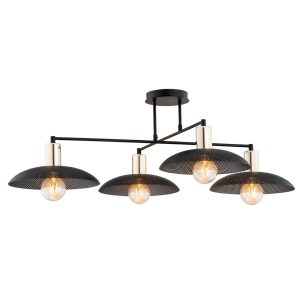 Lampa Sufitowa Spirit 4 Black 751878 Lampa Sufitowa Spirit 4 Black 751878
