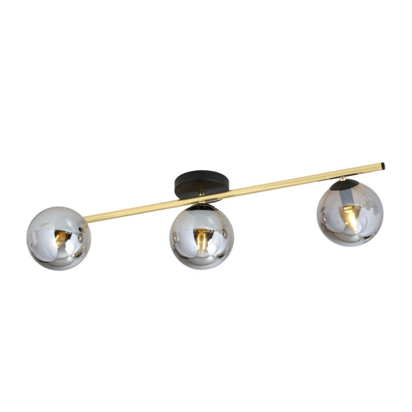Lampa Sufitowa Splendi 3 Bl Grafit 766905