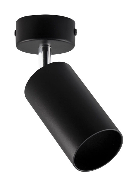 Lampa sufitowa spot Bardo 1xGU10 czarna/chrom 1012359