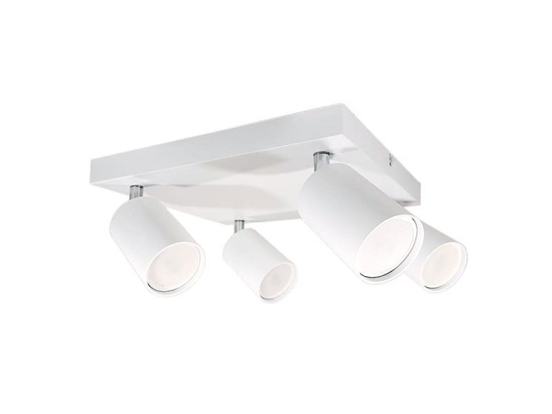 Lampa sufitowa spot Bardo 4xGU10 biała/chrom 1012405