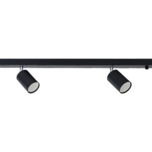 Lampa sufitowa spot Bardo 6xGU10 czarna/chrom 1023116