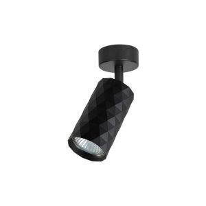 Lampa sufitowa spot GU10 czarna regulowana 1084453