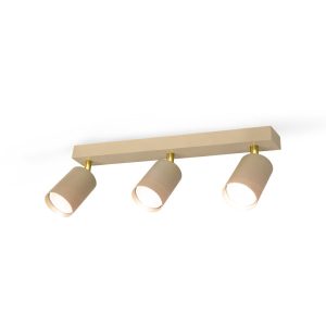Lampa sufitowa spot kinkiet złoty LL YORIN BE EL-3I regulacja beż (66901) 1021519 Lampa sufitowa spot kinkiet złoty LL YORIN BE EL-3I regulacja beż (66901) 1021519