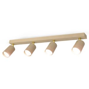 Lampa sufitowa spot kinkiet złoty LL YORIN BE EL-4I regulacja beż (66903) 1021516 Lampa sufitowa spot kinkiet złoty LL YORIN BE EL-4I regulacja beż (66903) 1021516