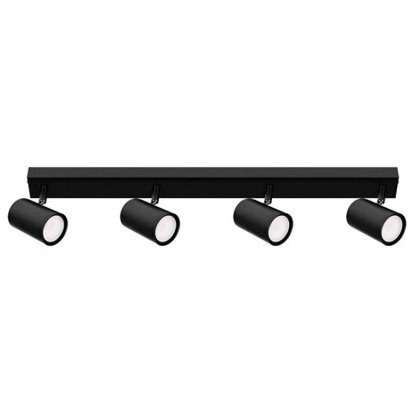 Lampa sufitowa spot Richi 4xGU10 czarna 1035533