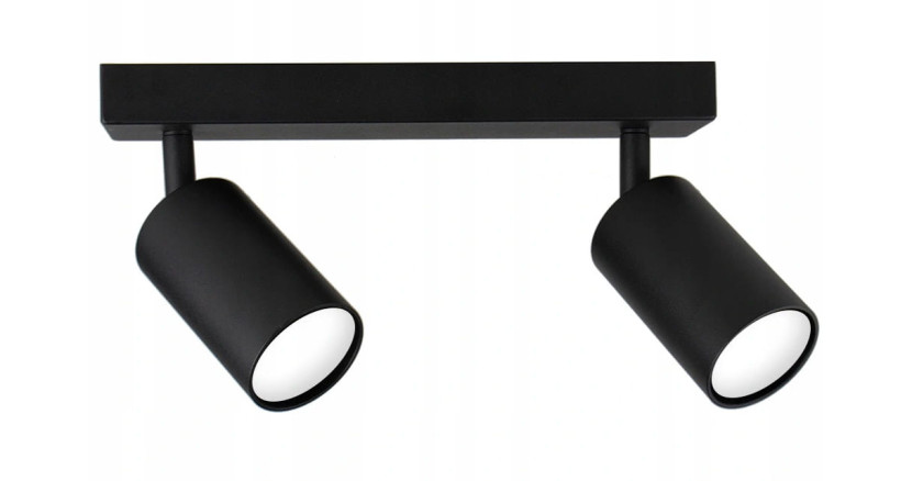 Lampa sufitowa Spoti 2xGU10 czarna 825641