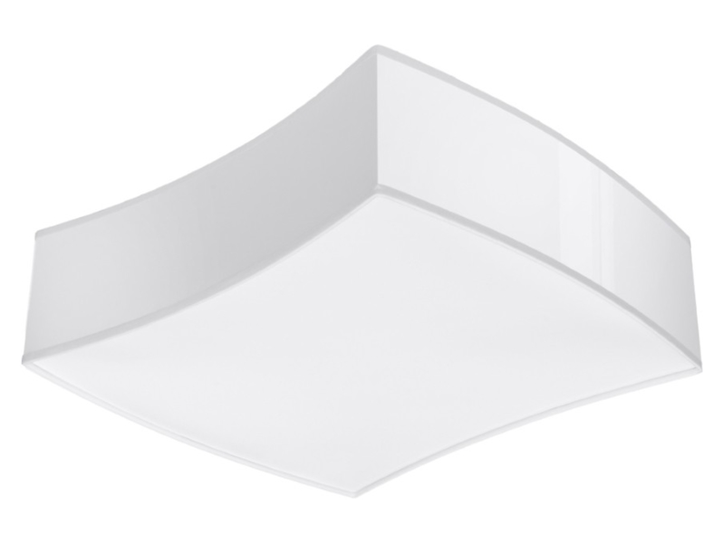 Lampa sufitowa Square 2-punktowa biała 72713