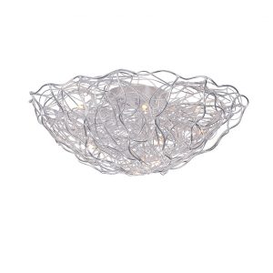 Lampa sufitowa srebrno-aluminiowy-szara SAREA 10xG9x40W Paul Neuhaus 818126 Lampa sufitowa srebrno-aluminiowy-szara SAREA 10xG9x40W Paul Neuhaus 818126