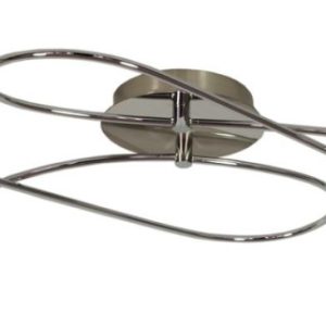 Lampa sufitowa srebrno-biała AVILA 4xE14x40W wym: 14x62x42 cm Candellux 866312 Lampa sufitowa srebrno-biała AVILA 4xE14x40W wym: 14x62x42 cm Candellux 866312