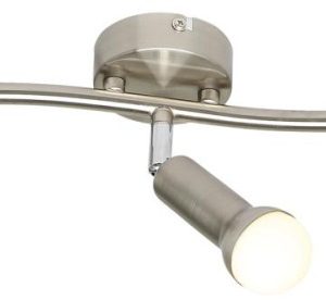 Lampa sufitowa srebrno-chromowana ARC 3xE14x40W wym: 15x48x8 cm Candellux 924277 Lampa sufitowa srebrno-chromowana ARC 3xE14x40W wym: 15x48x8 cm Candellux 924277