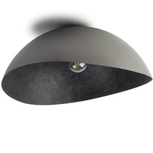 Lampa sufitowa srebrno-czarna Solaris 1xE27x15W wym: 19x48x47 cm Sigma 820489 Lampa sufitowa srebrno-czarna Solaris 1xE27x15W wym: 19x48x47 cm Sigma 820489