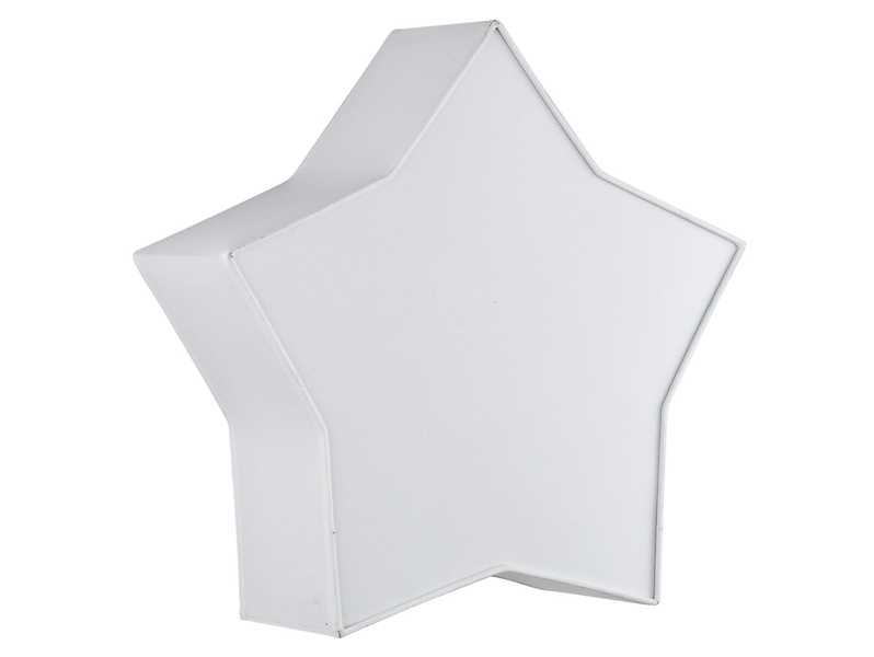 Lampa sufitowa Star 2-punktowa tkaninowa biała 266373