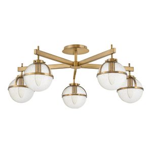 Lampa sufitowa stary mosiądz Hollis 5xE14x40W Hinkley 864039 Lampa sufitowa stary mosiądz Hollis 5xE14x40W Hinkley 864039