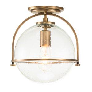 Lampa sufitowa stary mosiądz Somerset 1xE27x60W wym: 32x28x28 cm Quintiesse 820499 Lampa sufitowa stary mosiądz Somerset 1xE27x60W wym: 32x28x28 cm Quintiesse 820499