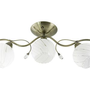 Lampa sufitowa Sting 3-punktowa metalowa złota 1077875