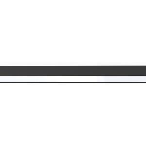 Lampa sufitowa Straight LED 92 cm stalowa czarna 57272
