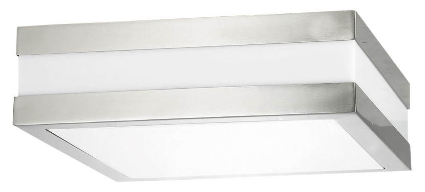 Lampa sufitowa Stuttgart chrom satynowany-biała 2xE27x11W IP44 Rabalux 931377