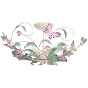 Lampa sufitowa Summer kremowo-zielono-różowa 3xE14x15W IP20 Luminex 1020284