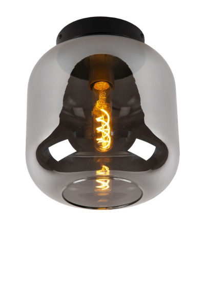 Lampa sufitowa szaro-odcienie szarości-czarna JOANET 1xE27x40W Lucide 863998