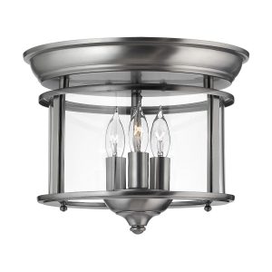 Lampa sufitowa szaro-pewter Gentry 3xE14x40W wym: 24x29x29 cm Hinkley 860316 Lampa sufitowa szaro-pewter Gentry 3xE14x40W wym: 24x29x29 cm Hinkley 860316