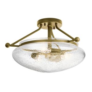 Lampa sufitowa szczotkowany mosiądz Belle 3xE14x40W Quintiesse 863726 Lampa sufitowa szczotkowany mosiądz Belle 3xE14x40W Quintiesse 863726