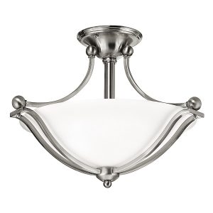 Lampa sufitowa szczotkowany nikiel Bolla 2xE27x60W Hinkley 860212 Lampa sufitowa szczotkowany nikiel Bolla 2xE27x60W Hinkley 860212