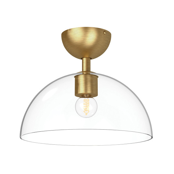Lampa sufitowa szczotkowany złoto-przezroczysty JUDE 1xE27x60W Alora Mood 859272