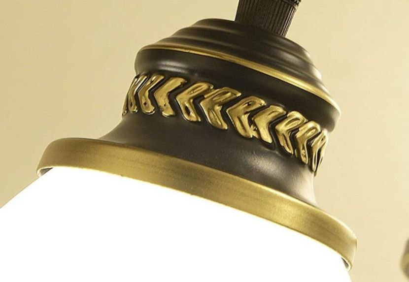 Lampa sufitowa szklana klosz m 659798