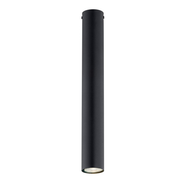 Lampa Sufitowa Tecno 1L Black Tuba Spot 767340