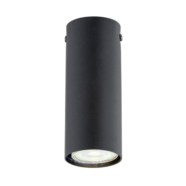 Lampa Sufitowa Tecno 1S Black Tuba Spot 767343