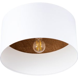 Lampa sufitowa Telesto tkaninowa biała 328745 Lampa sufitowa Telesto tkaninowa biała 328745