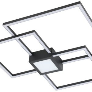 Lampa sufitowa Thabita czarna matowa-biała LED 1x38W 4000K 2250lm Rabalux 860507 Lampa sufitowa Thabita czarna matowa-biała LED 1x38W 4000K 2250lm Rabalux 860507